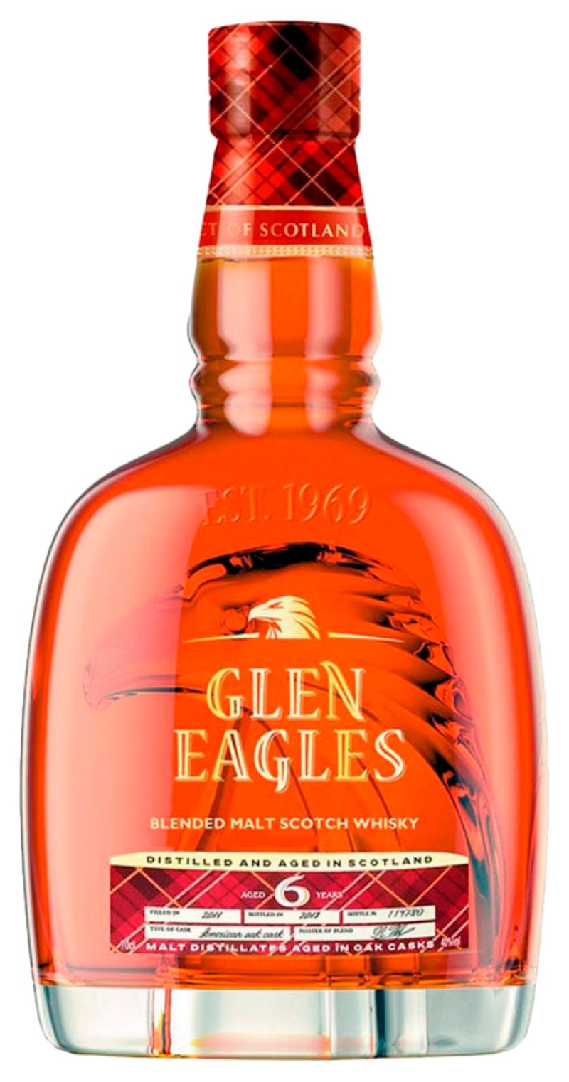 Виски ГЛЕН ИГЛС 6 лет 40% ст/б 0.5л