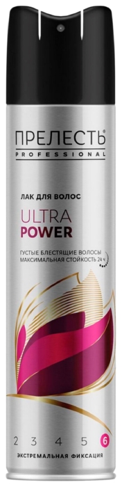 Лак для волос ПРЕЛЕСТЬ Профешнл Экстремальная фиксация 300мл