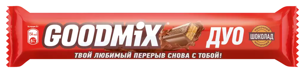 Батончик ГУД МИКС Дуо 40г