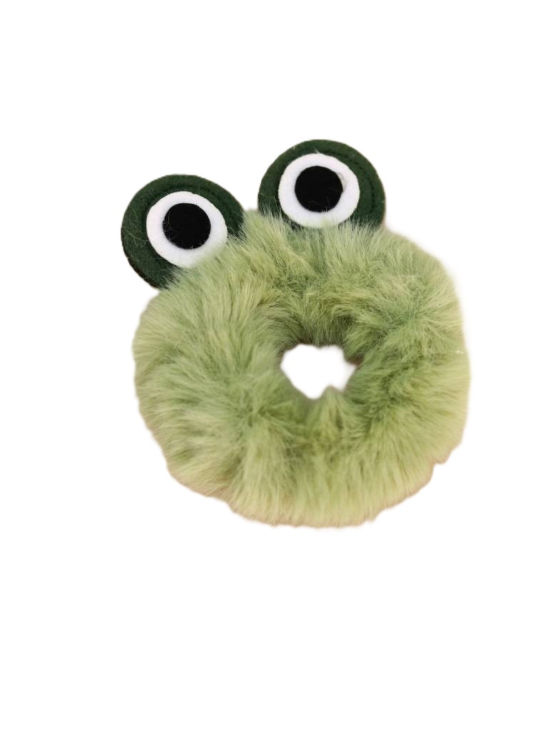 Резинка для волос МИЛОТА Пушистая команда зеленая арт.25-XZ4542