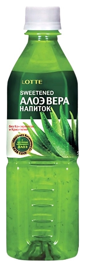 Напиток ЛОТТЕ Алое вера оригинал пэт 0.5л