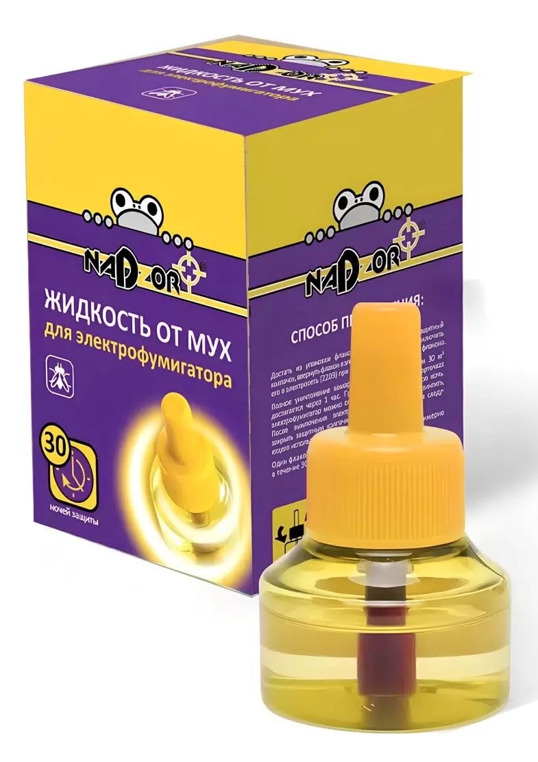 Жидкость для фумигатора НАДЗОР от мух 30мл