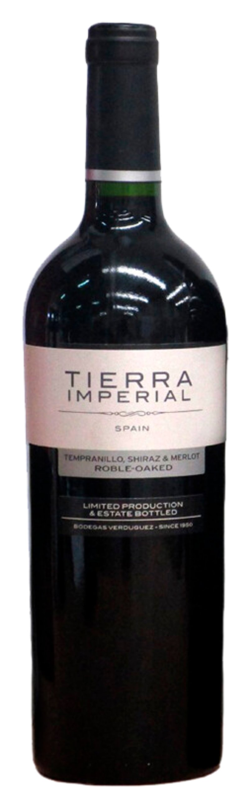 Вино ТЬЕРРА ИМПЕРИАЛ Темпранильо Шираз Мерло красное сух 13.5% ст/б 0.75л