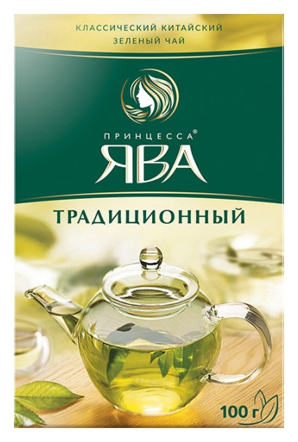 Чай ЯВА традиционный зеленый 100г