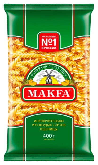 Мак.изделия МАКФА Спираль м/у 400г
