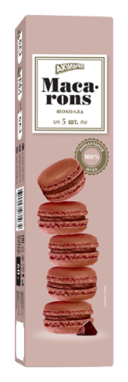 Пирожное АКУЛЬЧЕВ Макарон шоколад 60г