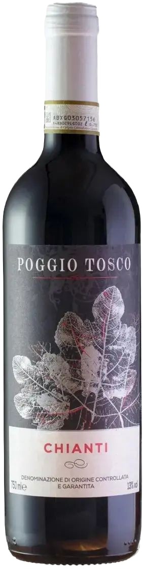 Вино ПОДЖИО ТОСКА Кьянти красное сух 12.5% ст/б 0.75л