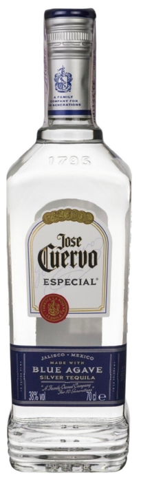 Текила ХОСЕ КУЭРВО Эспесиаль Сильвер 38% 0.7л