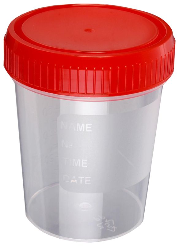 Контейнер стерильный с завинчивающейся крышкой 120мл