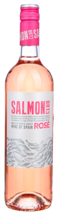 Вино ЭРМАНС Салмон Клаб розовое сух 14% ст/б 0.75л