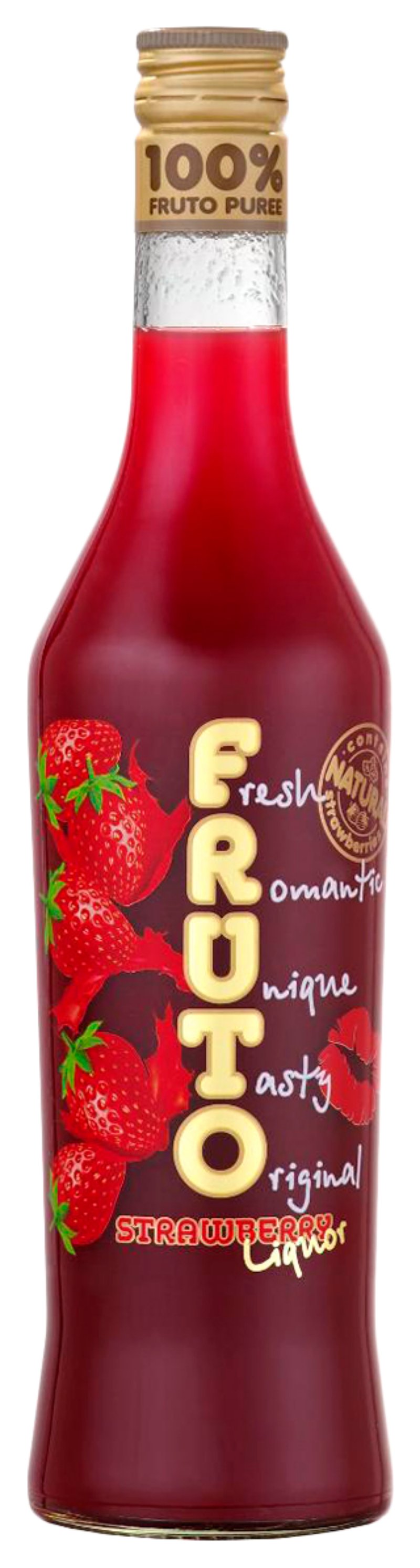 Ликер ФРУТО Клубника 15% ст/б 0.5л