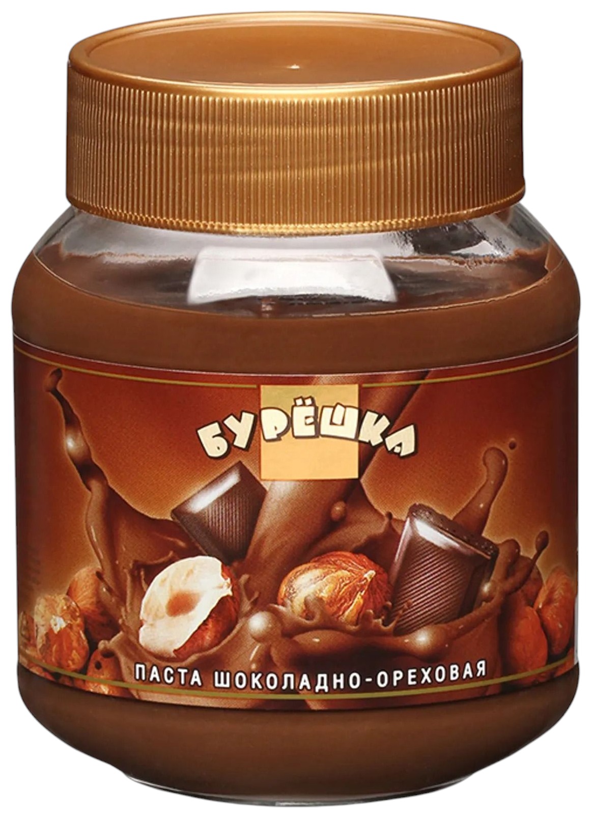 Паста БУРЕШКА шоколадно-ореховая ст/б 350г