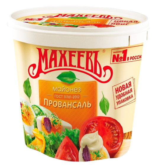 Майонез МАХЕЕВЪ Провансаль 50.5% д/пак 800мл