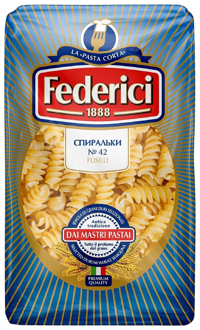 Мак.изделия ФЕДЕРИЧИ Спиральки м/у 400г