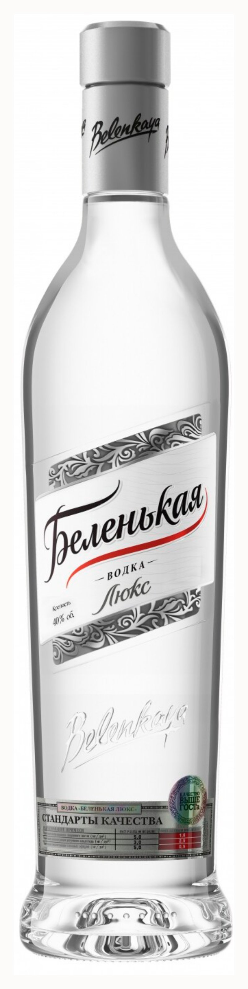 Водка БЕЛЕНЬКАЯ Люкс 40% 1л