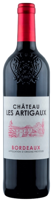 Вино ШАТО ЛЕ АРТИГО Бордо красное сух 13% ст/б 0.75л