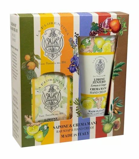 ПН ФЛОРЕНТИНА Лимон и имбирь крем 75мл+мыло 106г