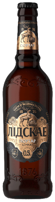 Пиво ЛИДСКОЕ Портер темное 6.6% ст/б 0.5л
