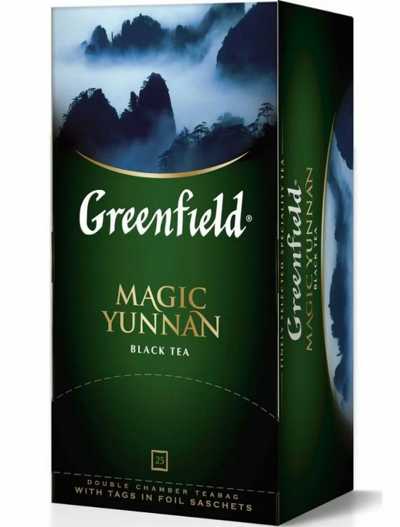 Чай ГРИНФИЛД Меджик Юньнань 25пак