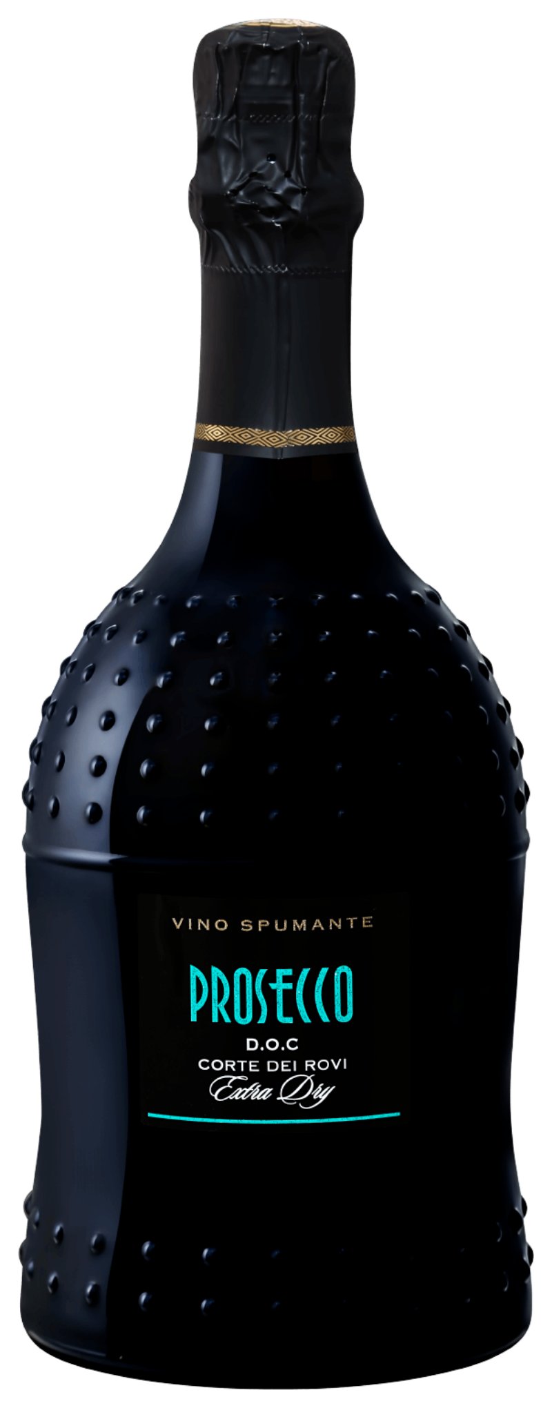 Игристое вино КОРТЕ ДЕЙ РОВИ Просекко Спуманте Экстра Драй белое сух 11% ст/б 0.75л