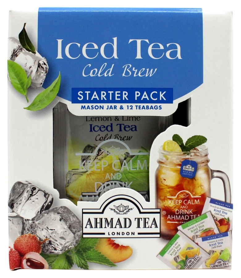 Чай АХМАД холодного заваривания ассорти 12пак+кружка