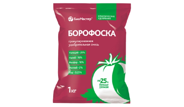 Удобрение минеральное БИОМАСТЕР Борофоска 1кг