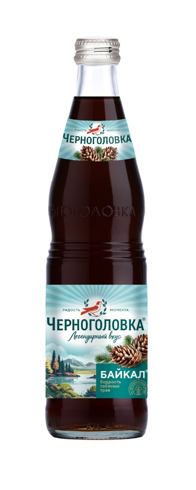 Газ.напиток ЧЕРНОГОЛОВКА Байкал ст/б 0.5л