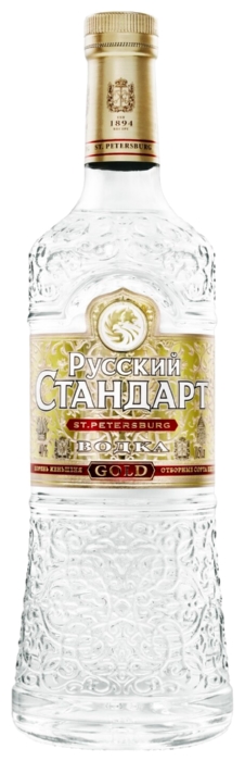 Водка РУССКИЙ СТАНДАРТ Голд 40% ст/б 0.5л