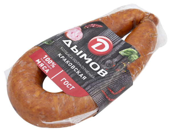 Колбаса ДЫМОВ Краковская п/к 400г