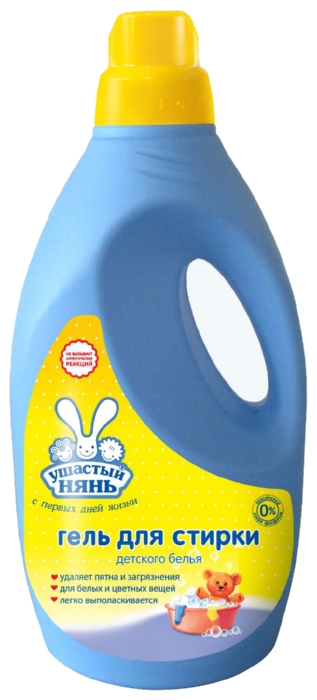 Гель для стирки УШАСТЫЙ НЯНЬ детский 2000мл