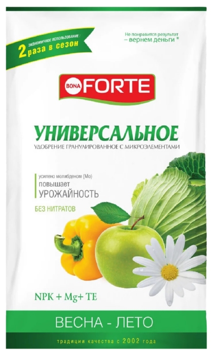 Удобрение БОНА ФОРТЕ Весна лето универсальное 1кг