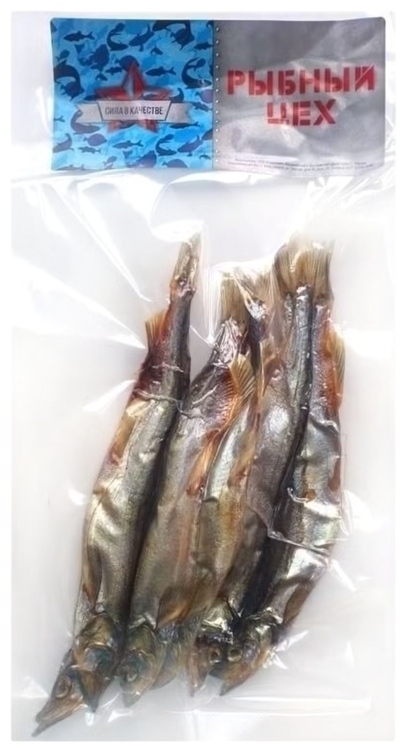 Мойва РЫБНЫЙ ЦЕХ вяленая в/у 100г