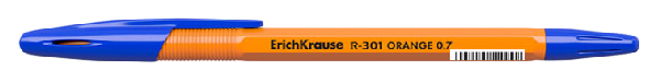 Ручка шариковая ЭРИХ КРАУЗЕ Оранж синяя арт.R-301