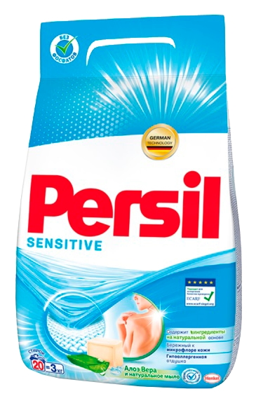 Стиральный порошок ПЕРСИЛ Сенситив 3000г
