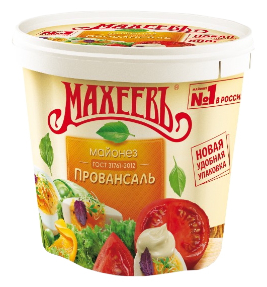 Майонез МАХЕЕВЪ Провансаль 50.5% д/пак 800мл
