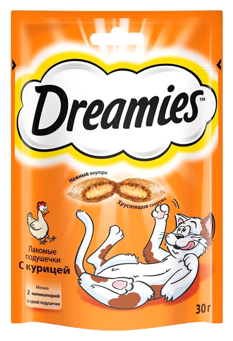 Лакомство для кошек ДРИМЕС с курицей 30г
