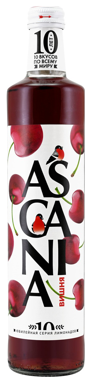 Газ.напиток АСКАНИЯ вишня ст/б 0.5л