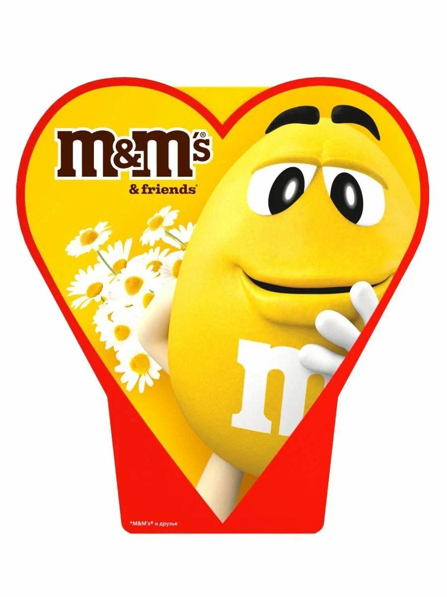 Набор подарочный М&М Сердце 127г