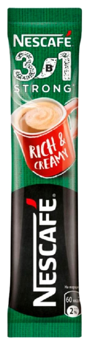 Напиток кофейный НЕСКАФЕ Крепкий 3в1 14.5г