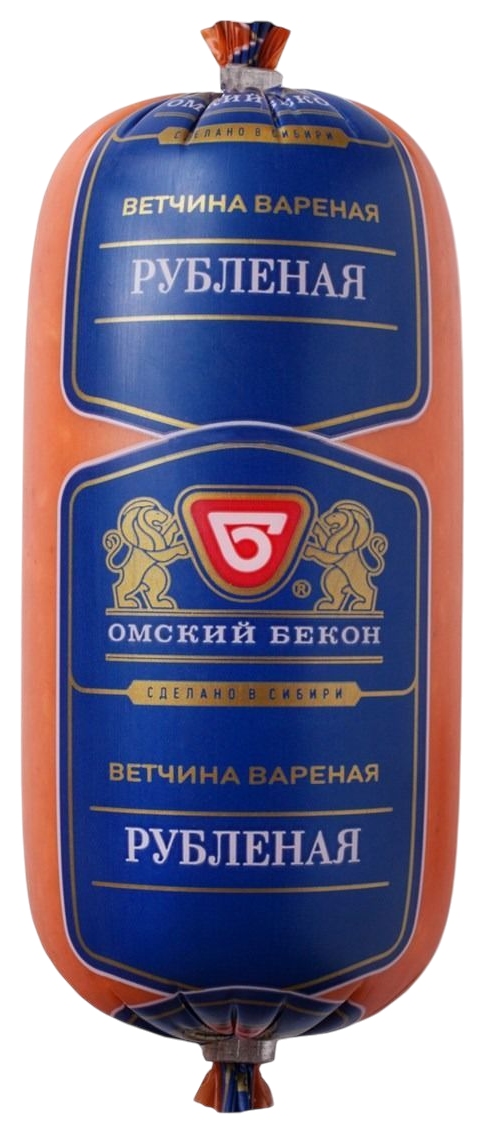 Ветчина ОМСКИЙ БЕКОН рубленая 380г