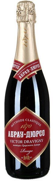 Игристое вино АБРАУ-ДЮРСО Премиум Каберне красное п/сл 12.5% ст/б 0.75л