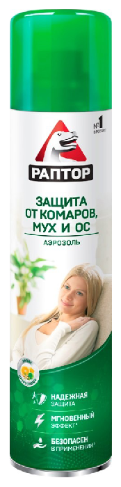 Аэрозоль РАПТОР от летающих насекомых 275мл