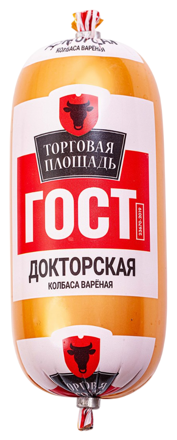 Колбаса ТОРГОВАЯ ПЛОЩАДЬ Докторская 350г