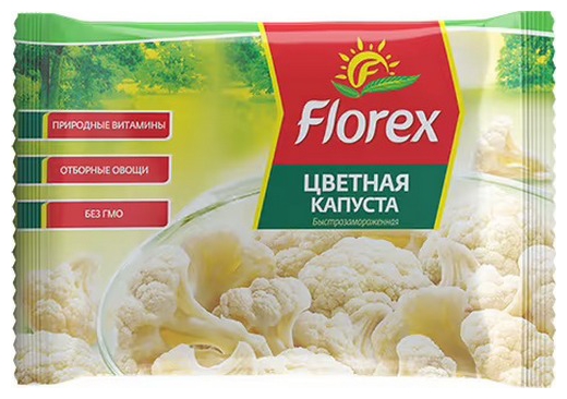 Капуста ФЛОРЕКС цветная с/м 400г
