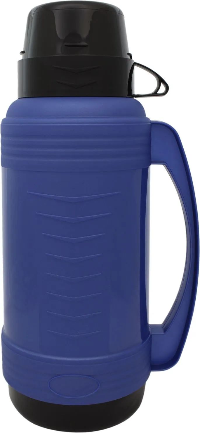 Термос АТМИКС со стеклянной колбой с крышкой-кружкой 1.8л арт.DK-18