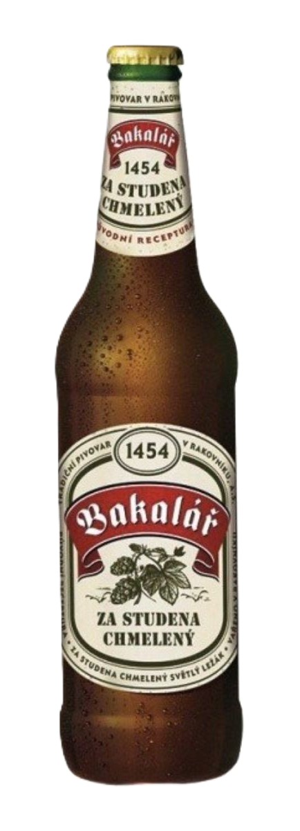 Пиво БАКАЛАР холодного охмеления светлое 5.2% ст/б 0.5л