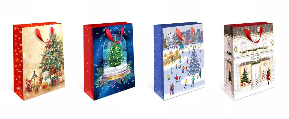 Сумка для подарков АРТ И ДИЗАЙН Стандарт Плюс арт.АВ НГ