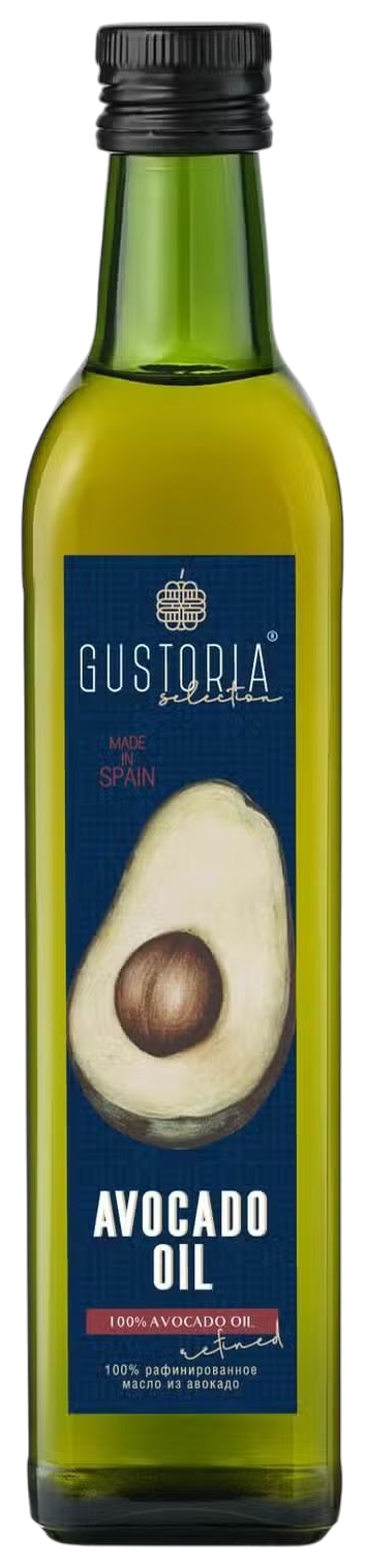 Масло авокадо ГУСТОРИЯ рафинированное ст/б 500мл