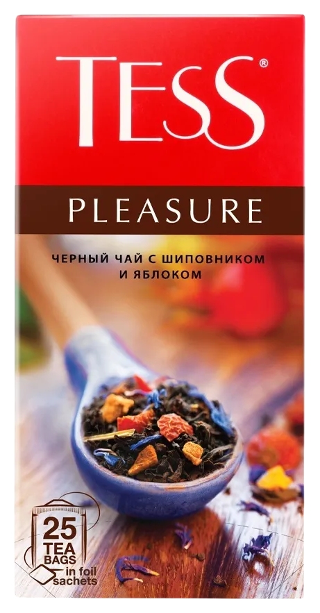 Чай ТЕСС Плэже черный 25пак