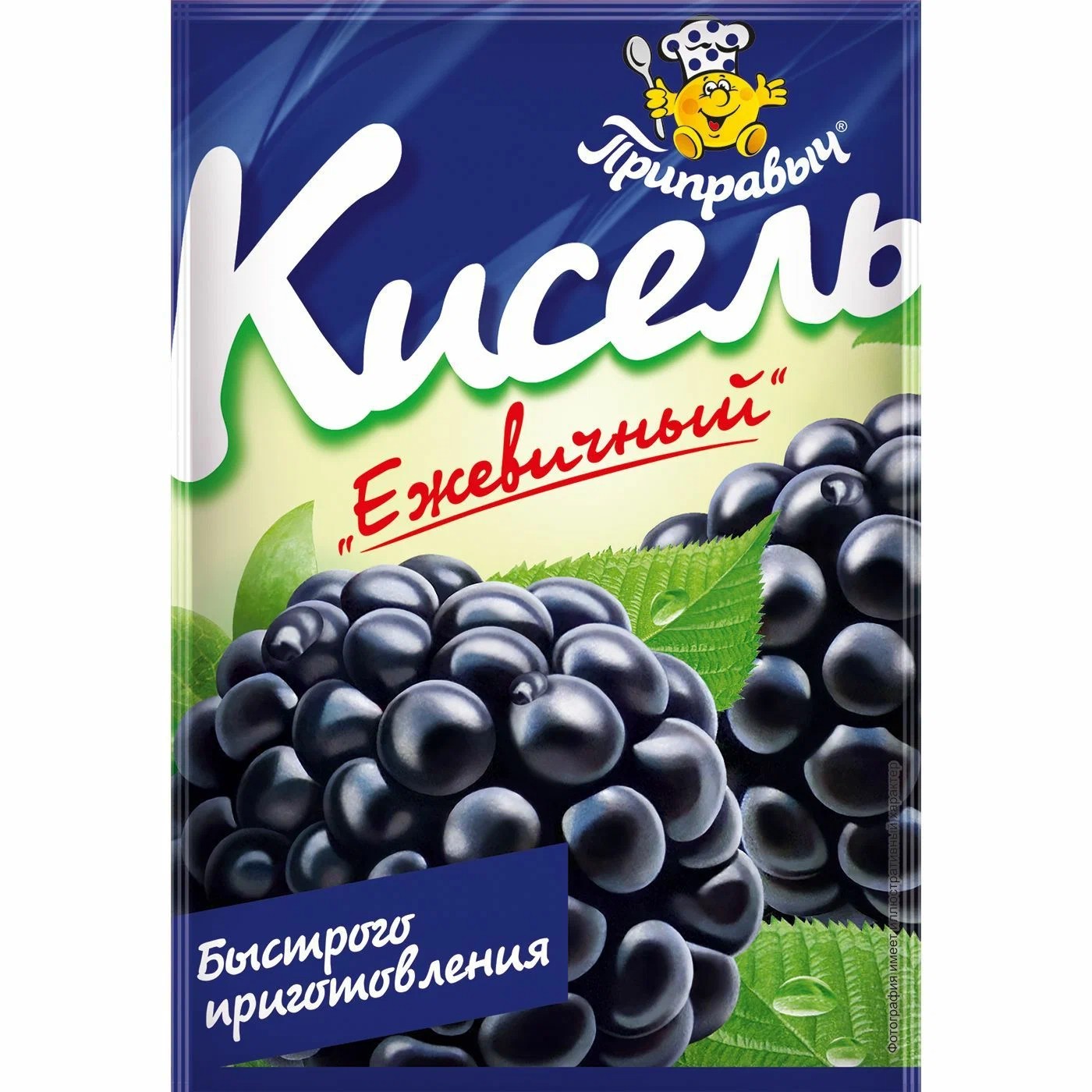 Кисель ПРИПРАВЫЧ ежевика м/у 110г